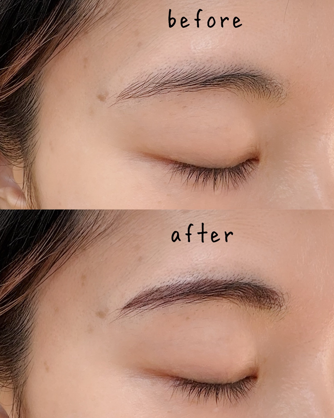 メークソリューション アイブロウティント/メークソリューション/眉ティントを使ったクチコミ（2枚目）