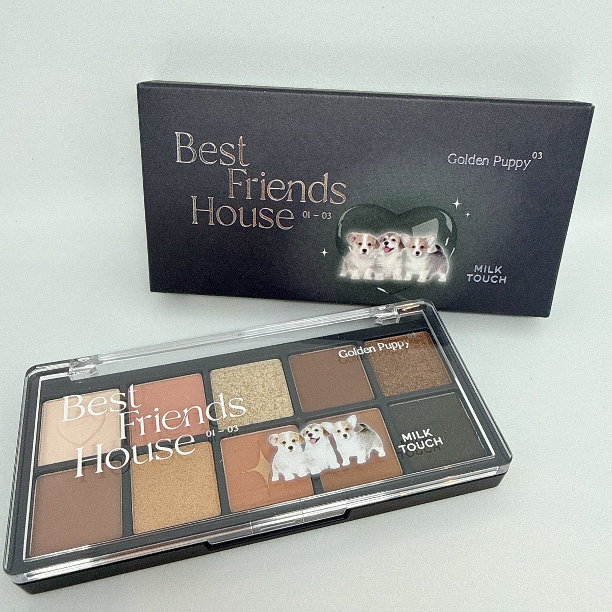 ビーマイベストフレンズハウスパレット/Milk Touch/アイシャドウパレットを使ったクチコミ（1枚目）