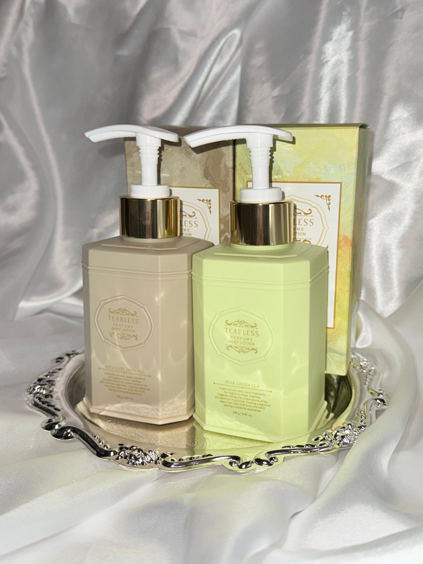 ペアグリーンティーティーパフュームボディローション/TEABLESS/ボディローションを使ったクチコミ(3枚目)