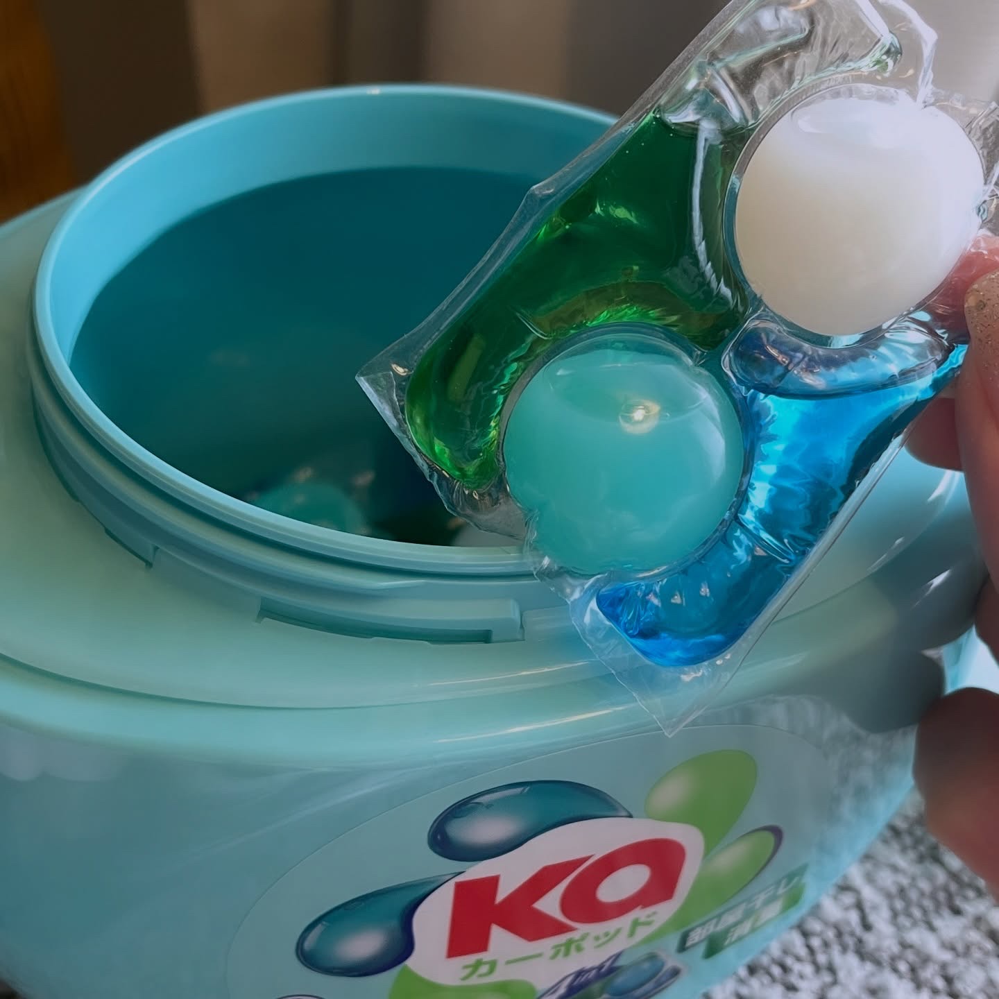 カーポッド 部屋干しEX/王子製薬/洗濯洗剤を使ったクチコミ（3枚目）