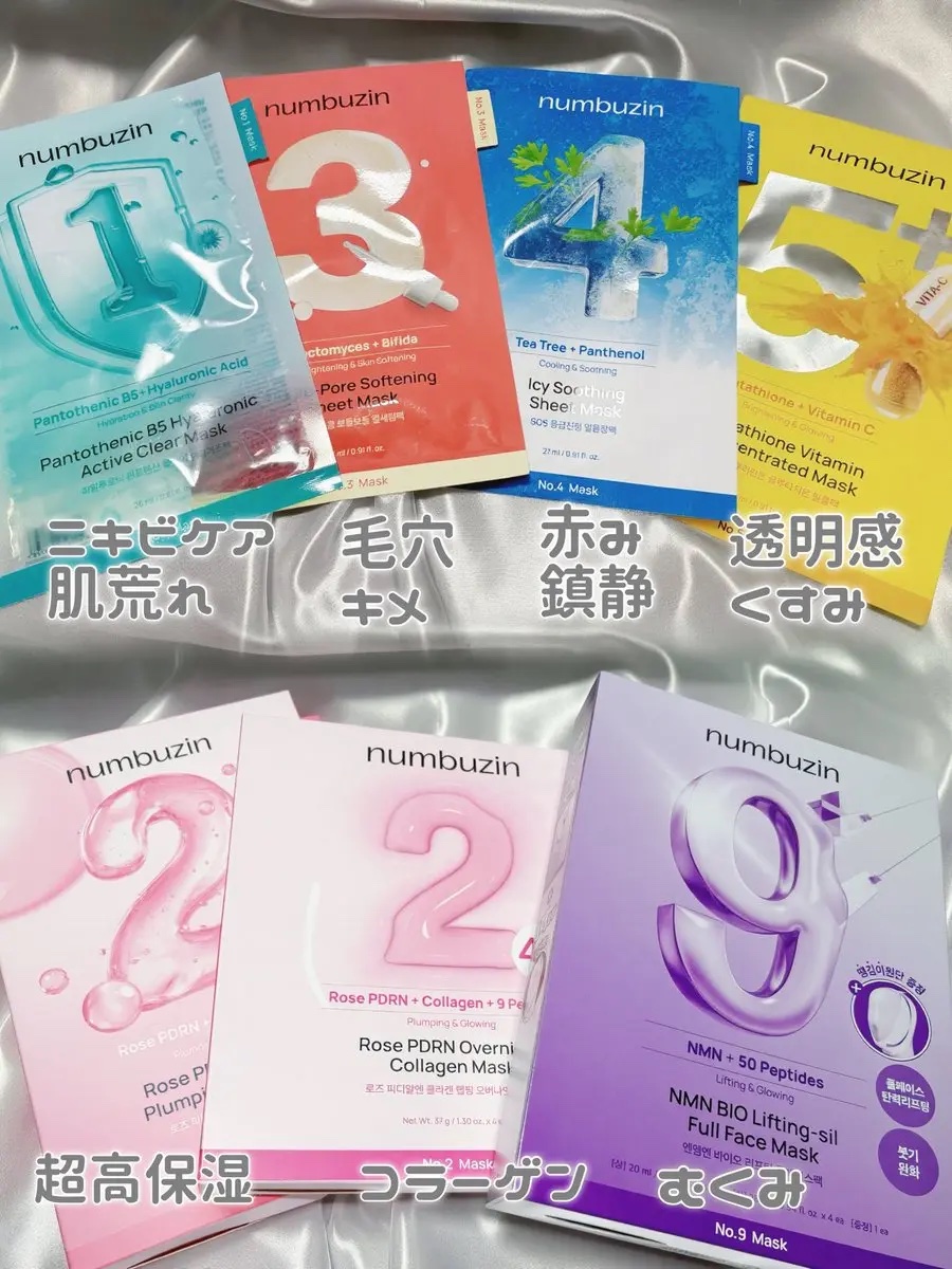 2番 うるもち65％コラーゲンシートマスク/numbuzin/シートマスク・パックを使ったクチコミ（1枚目）