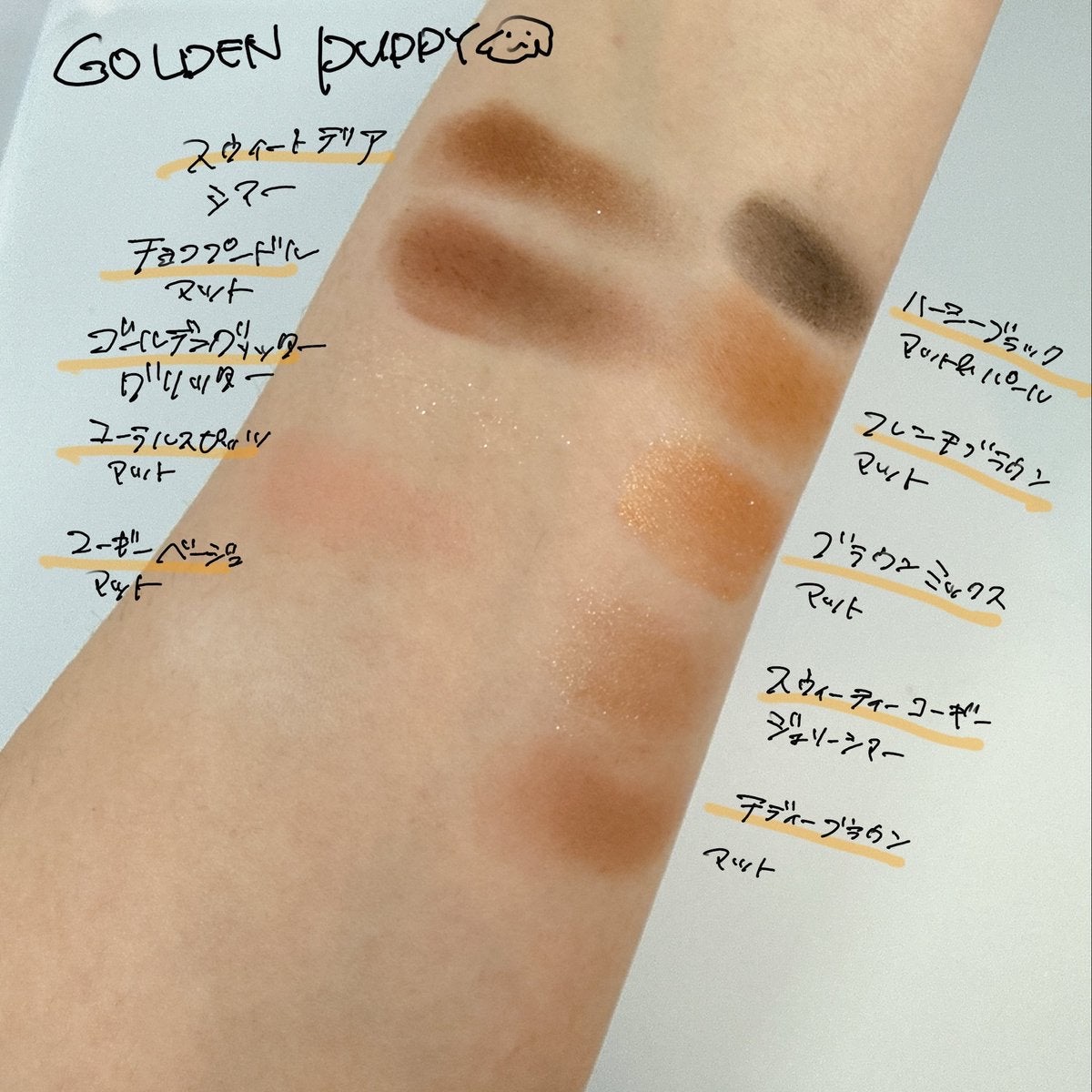 ビーマイベストフレンズハウスパレット/Milk Touch/アイシャドウパレットを使ったクチコミ（3枚目）