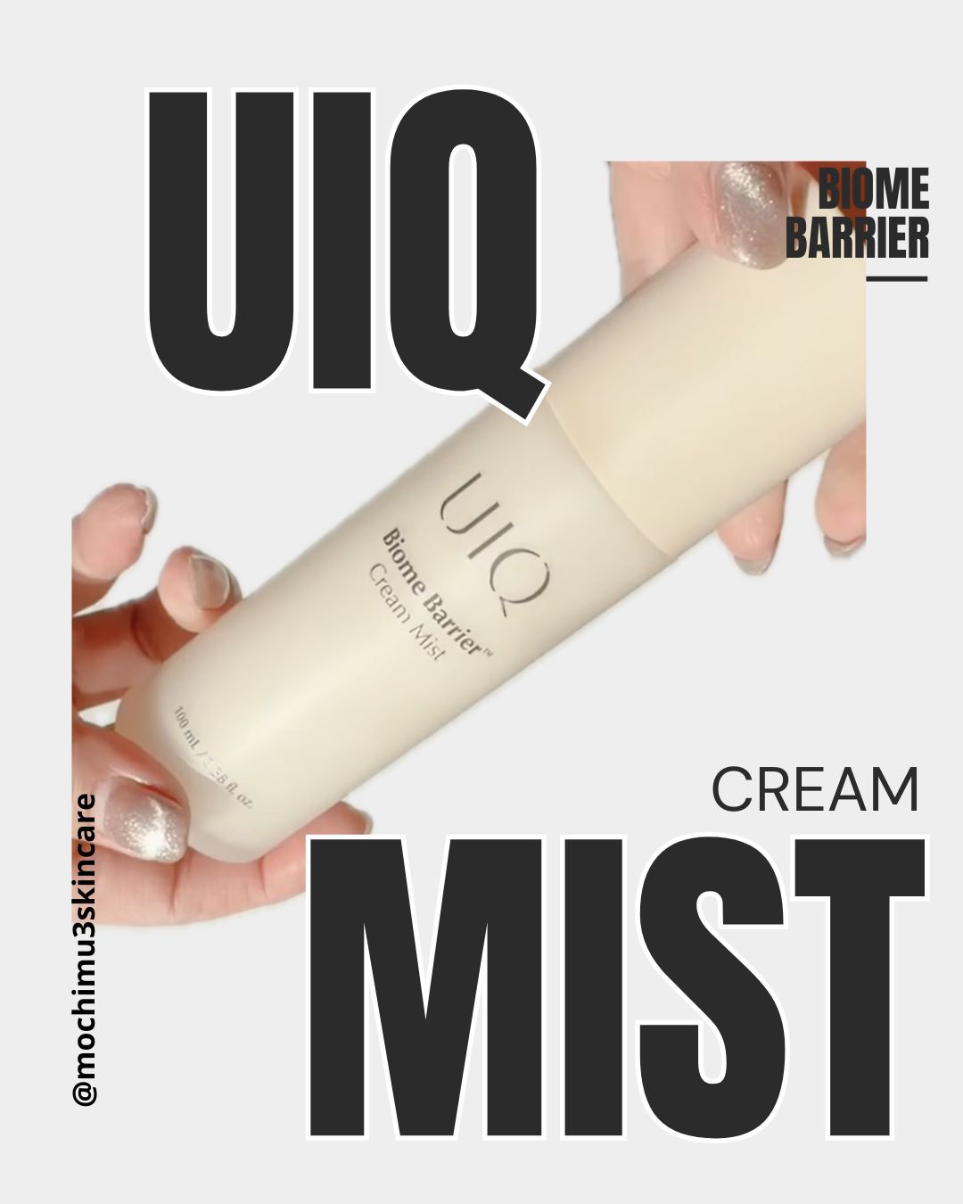 バイオームバリア クリームミスト/UIQ/ミスト状化粧水を使ったクチコミ（1枚目）