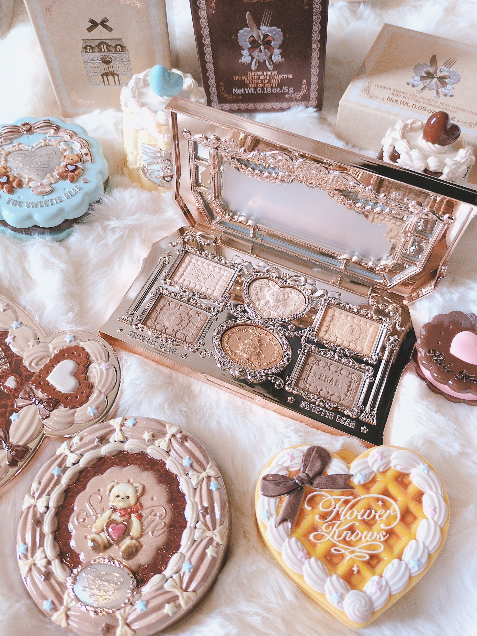 スウィーティーベア コレクション コーティング　リップジェリー/FlowerKnows/口紅を使ったクチコミ（3枚目）