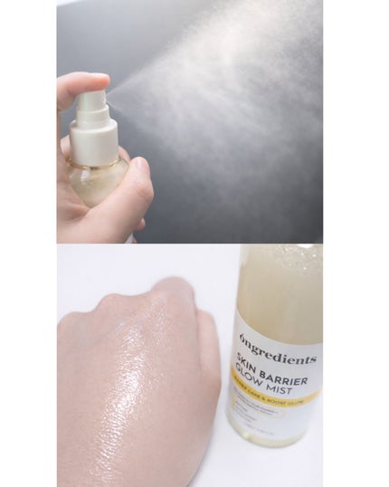 オク7373 on LIPS 「◯Ongredients◯スキンバリアグローミストーーーーーー..」(2枚目)