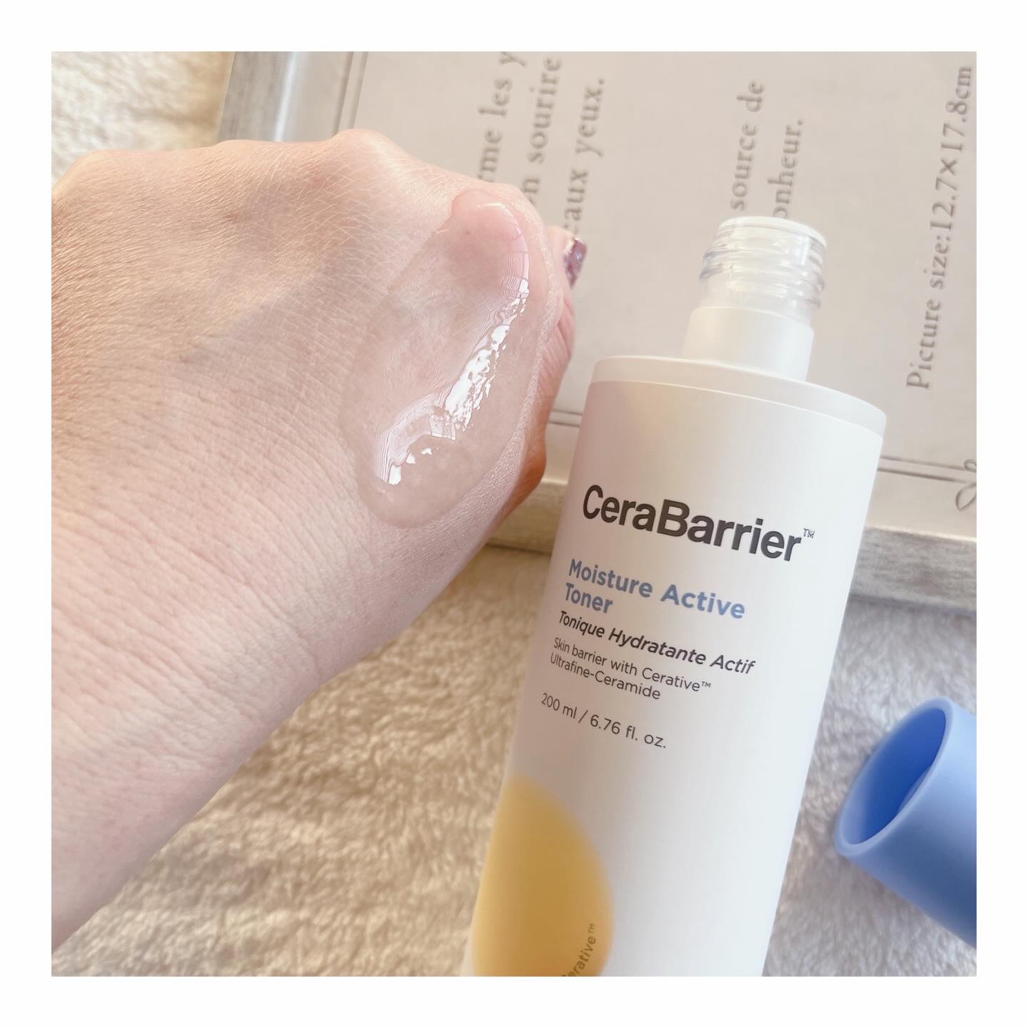 セラバリア　モイスチャーアクティブ　トナー /HOLIKA HOLIKA/化粧水を使ったクチコミ（3枚目）