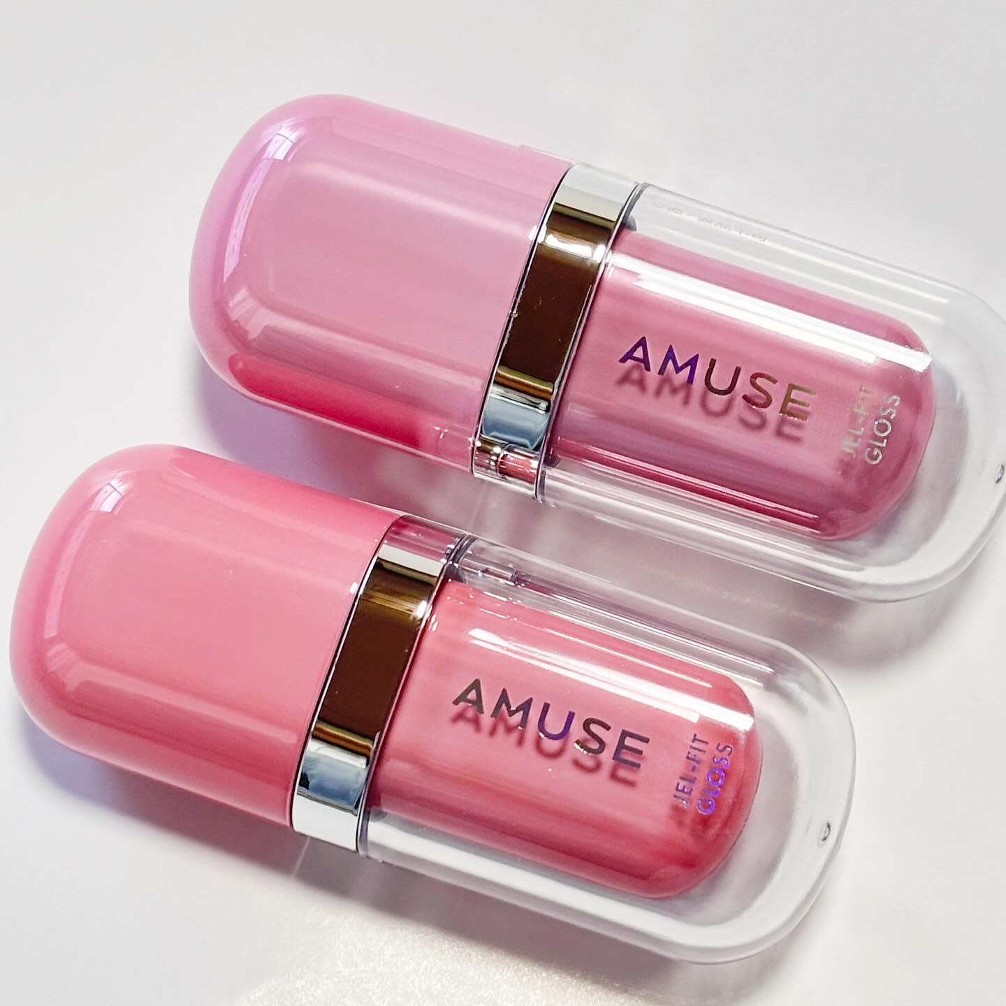 ジェルフィットグロス/AMUSE/リップグロスを使ったクチコミ（2枚目）