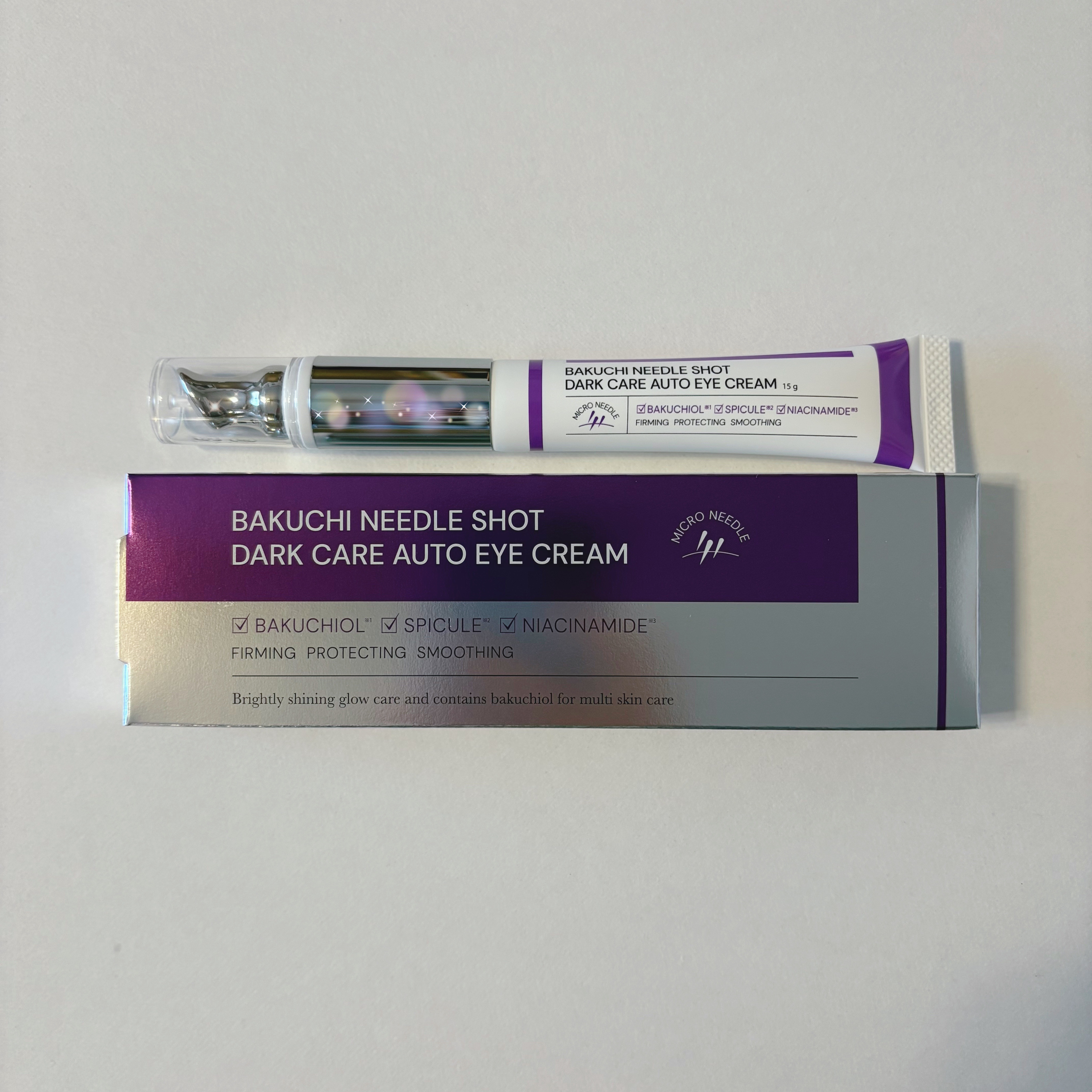 BAKUCHI NEEDLE SHOT DARK CARE AUTO EYE CREAM/LIALUSTER/アイケア・アイクリームを使ったクチコミ（1枚目）