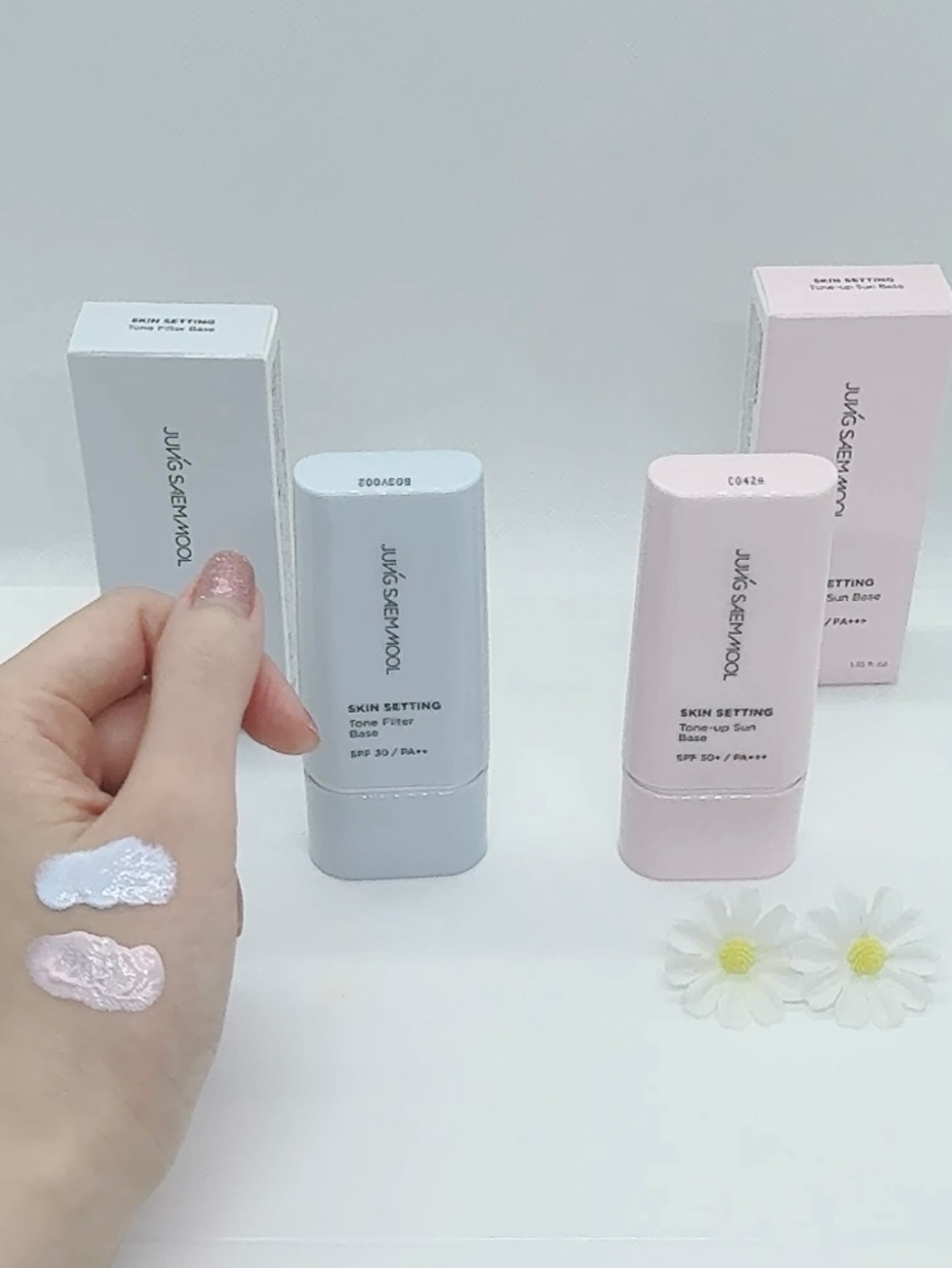 ジョンセンムル スキンセッティングトーンアップ サンベース/JUNG SAEM MOOL/化粧下地を使ったクチコミ（3枚目）