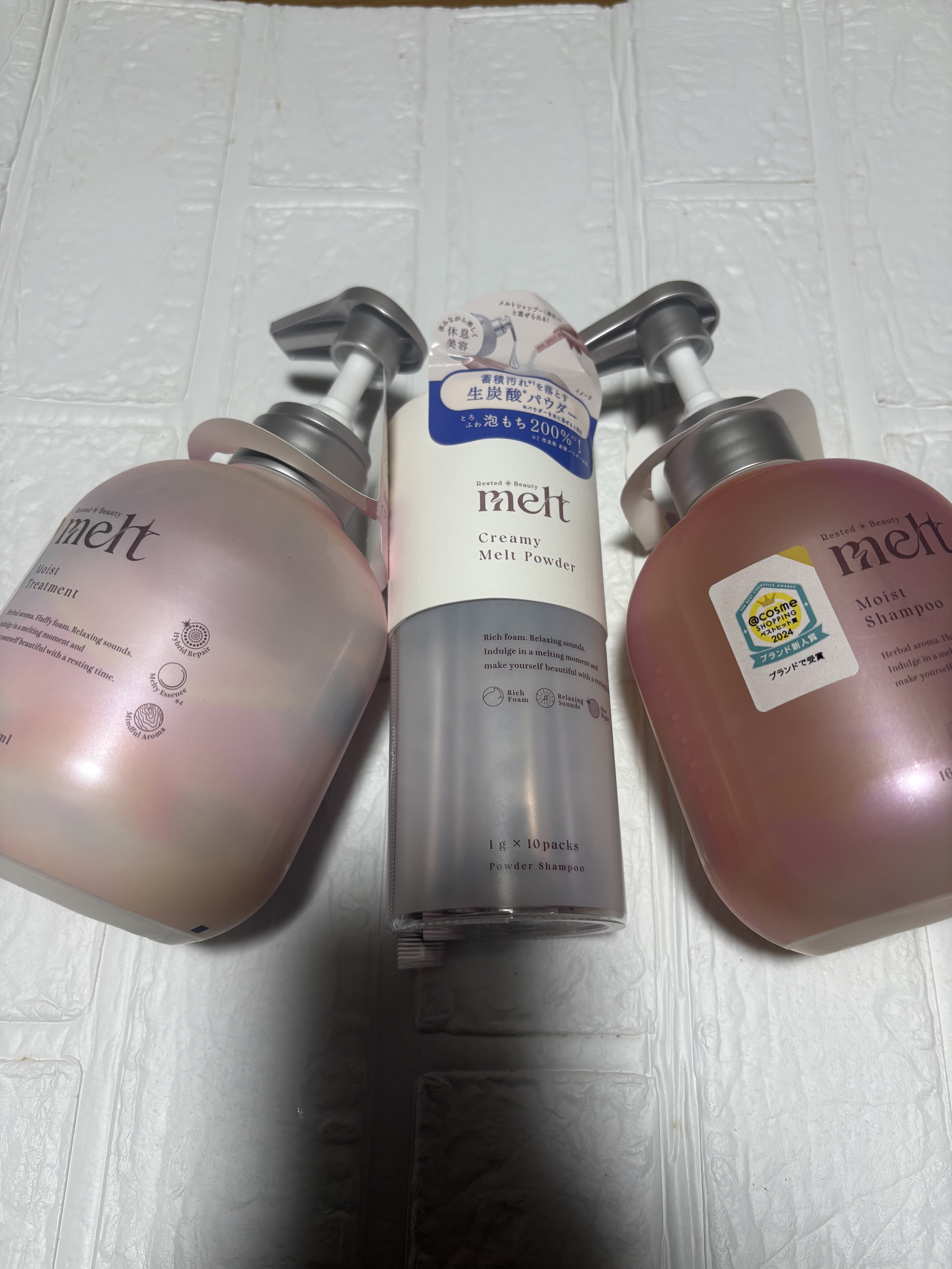 クリーミーメルトパウダー/melt/市販シャンプーを使ったクチコミ（1枚目）
