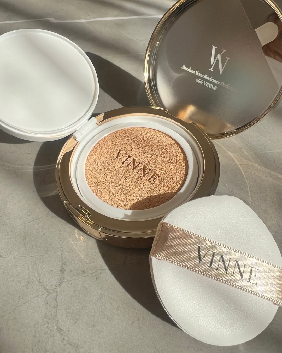 プレステージグロウスキンフィットクッション/VINNE /クッションファンデーションを使ったクチコミ（3枚目）