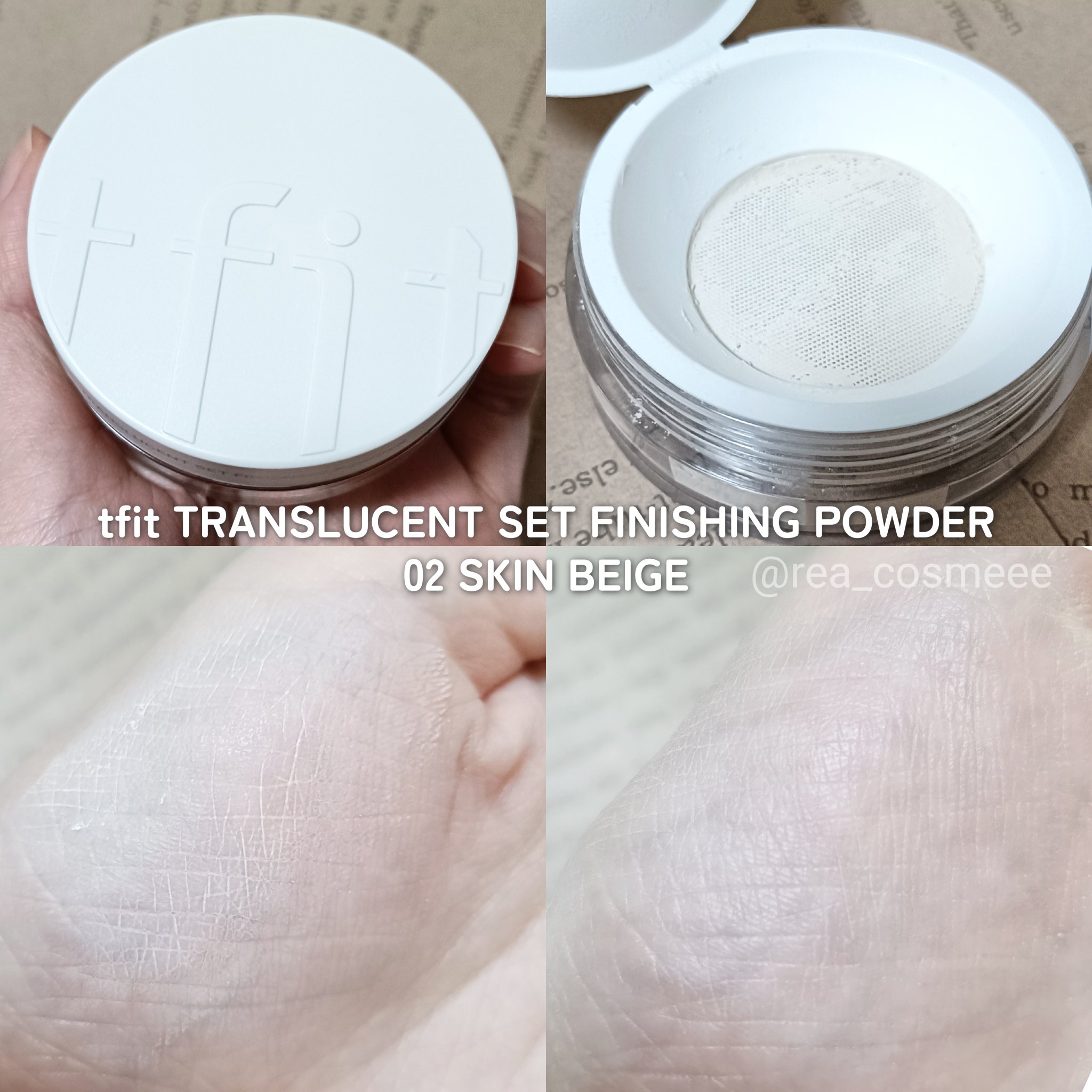 トランスルーセントセットフィニッシングパウダー/TFIT/ルースパウダーを使ったクチコミ（2枚目）