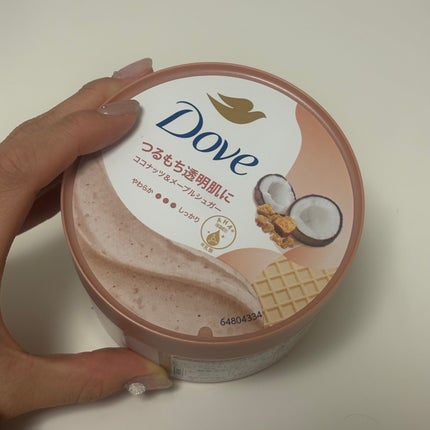 ダヴ ふわとろ クリーミースクラブ チェリー&アプリコットミルク/ダヴ/ボディスクラブを使ったクチコミ(1枚目)