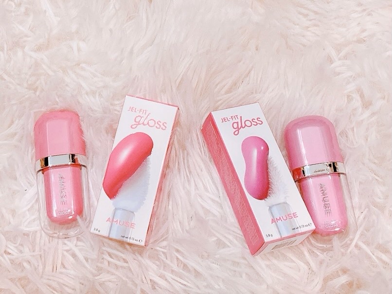 ジェルフィットグロス/AMUSE/リップグロスを使ったクチコミ（1枚目）