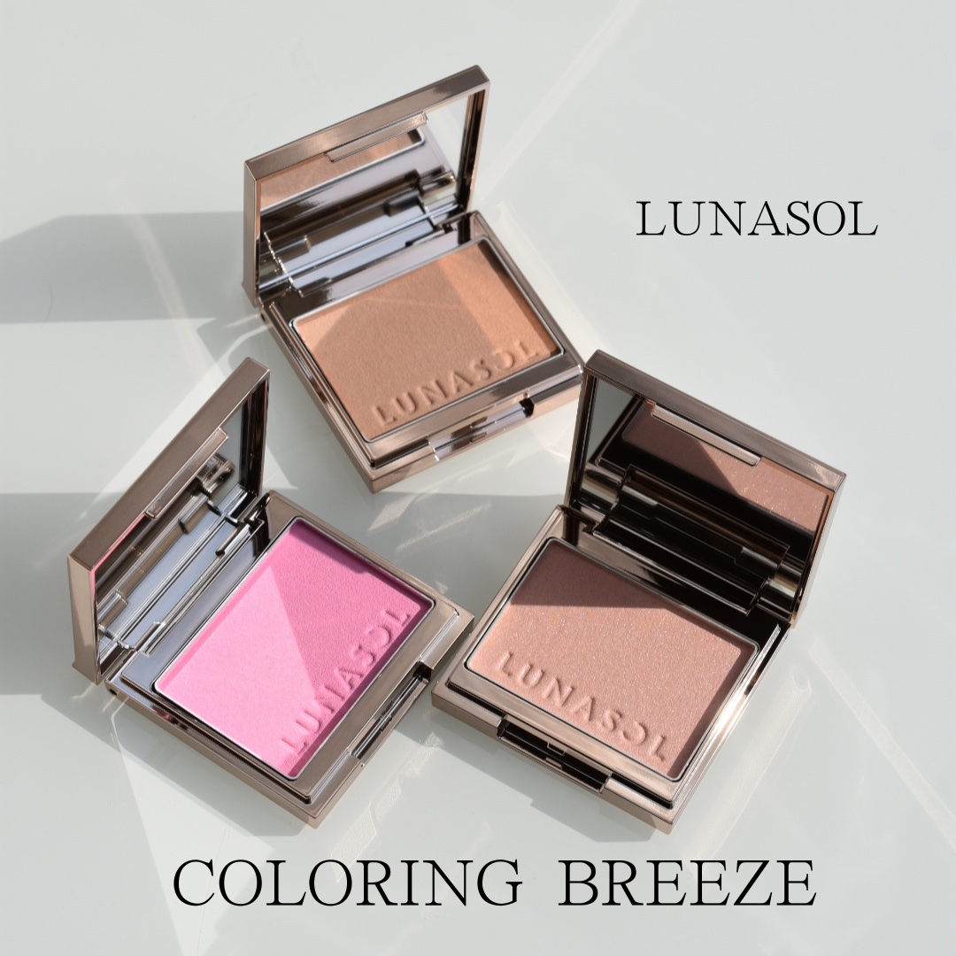 カラーリングブリーズ/LUNASOL/パウダーチークを使ったクチコミ（1枚目）