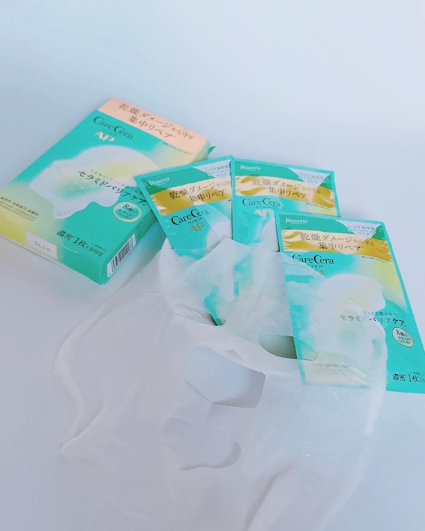 ケアセラ AP 高保湿クリームラップマスク/ケアセラ/シートマスク・パックを使ったクチコミ(5枚目)