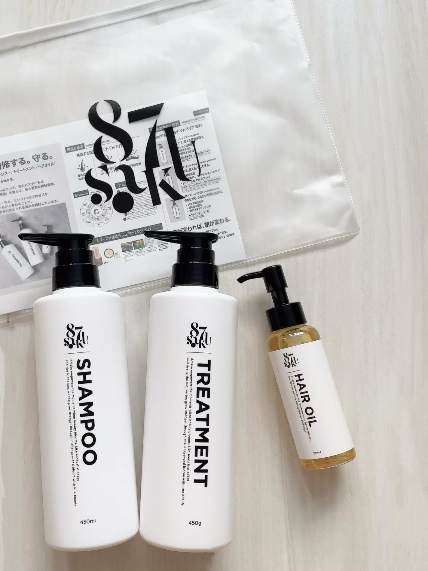 87saku ハナサク シルキーリペア シャンプー/トリートメント/87saku/市販シャンプーを使ったクチコミ(5枚目)