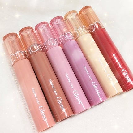 グラスティングカラーグロス/rom&nd/リップグロスを使ったクチコミ(1枚目)