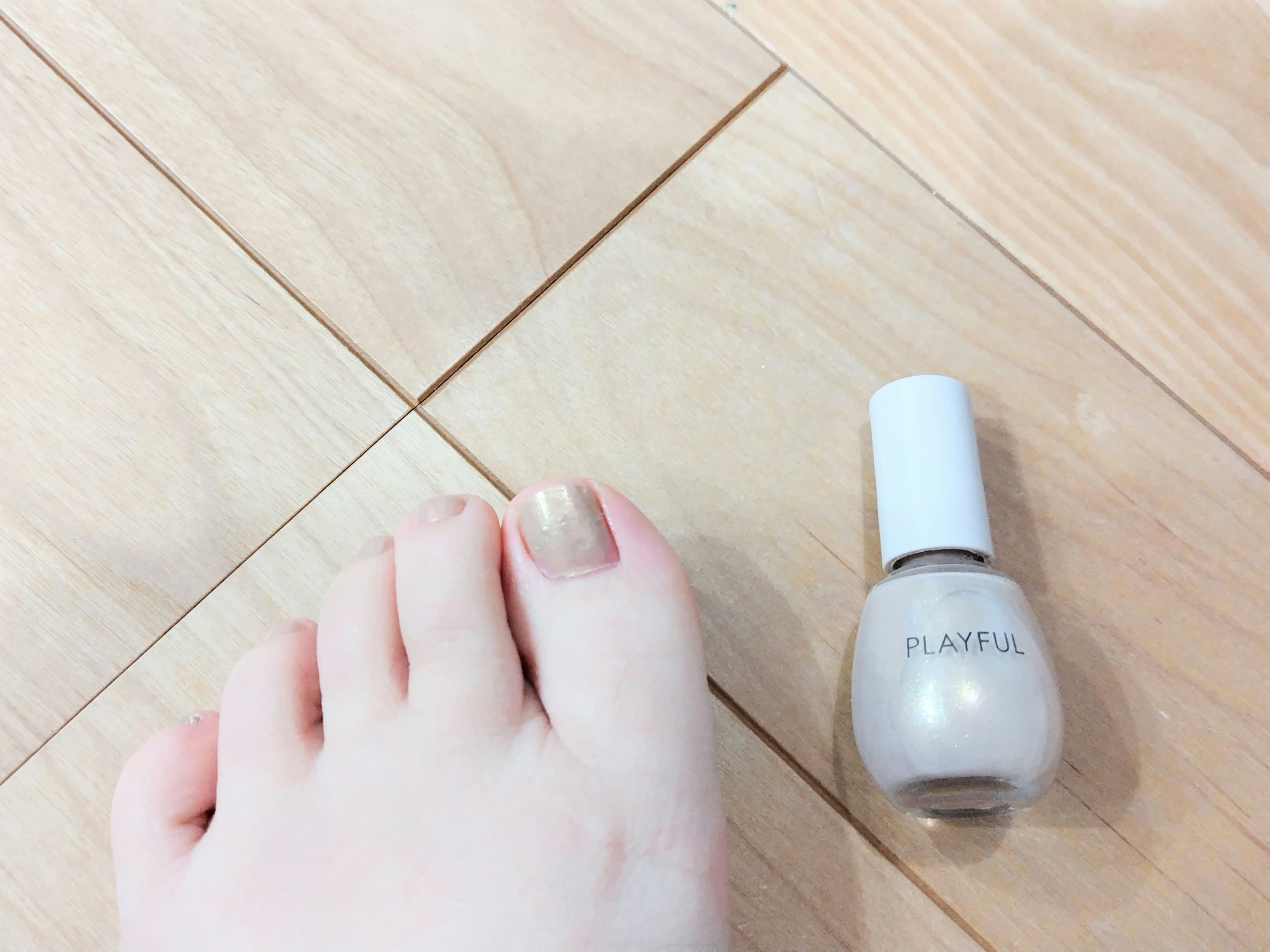 プレイフル アップデートネイル/PLAYFUL/オールインワンネイルを使ったクチコミ（1枚目）