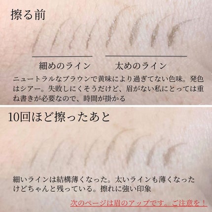 アイブロウリキッド マイクロ/ADDICTION/リキッドアイブロウを使ったクチコミ(3枚目)