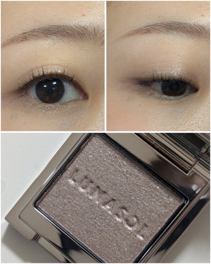 ルナソル モノアイカラーレーション/LUNASOL/単色アイシャドウを使ったクチコミ(1枚目)