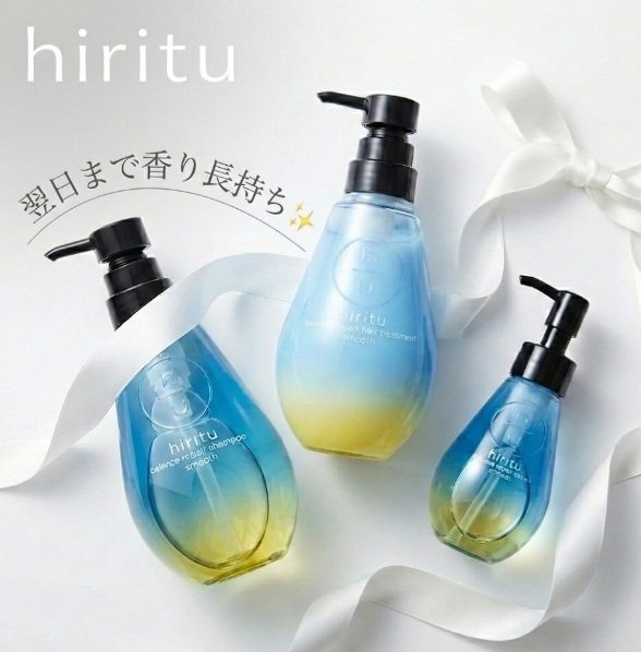 バランスリペア シャンプー/ヘアトリートメント スムース/hiritu/市販シャンプーを使ったクチコミ（1枚目）