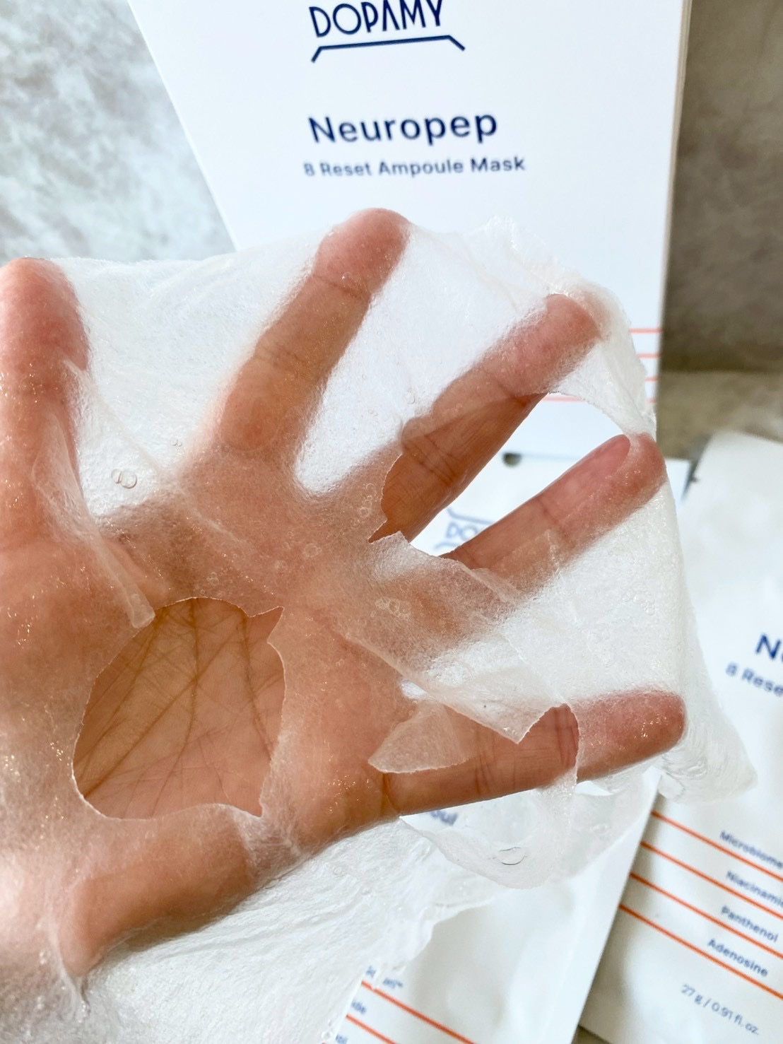 Neuropep 8 Reset  Ampoule Mask/DOPAMY/シートマスク・パックを使ったクチコミ（3枚目）