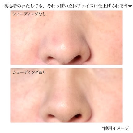 ヴェールドコントゥア/too cool for school/シェーディングを使ったクチコミ(5枚目)