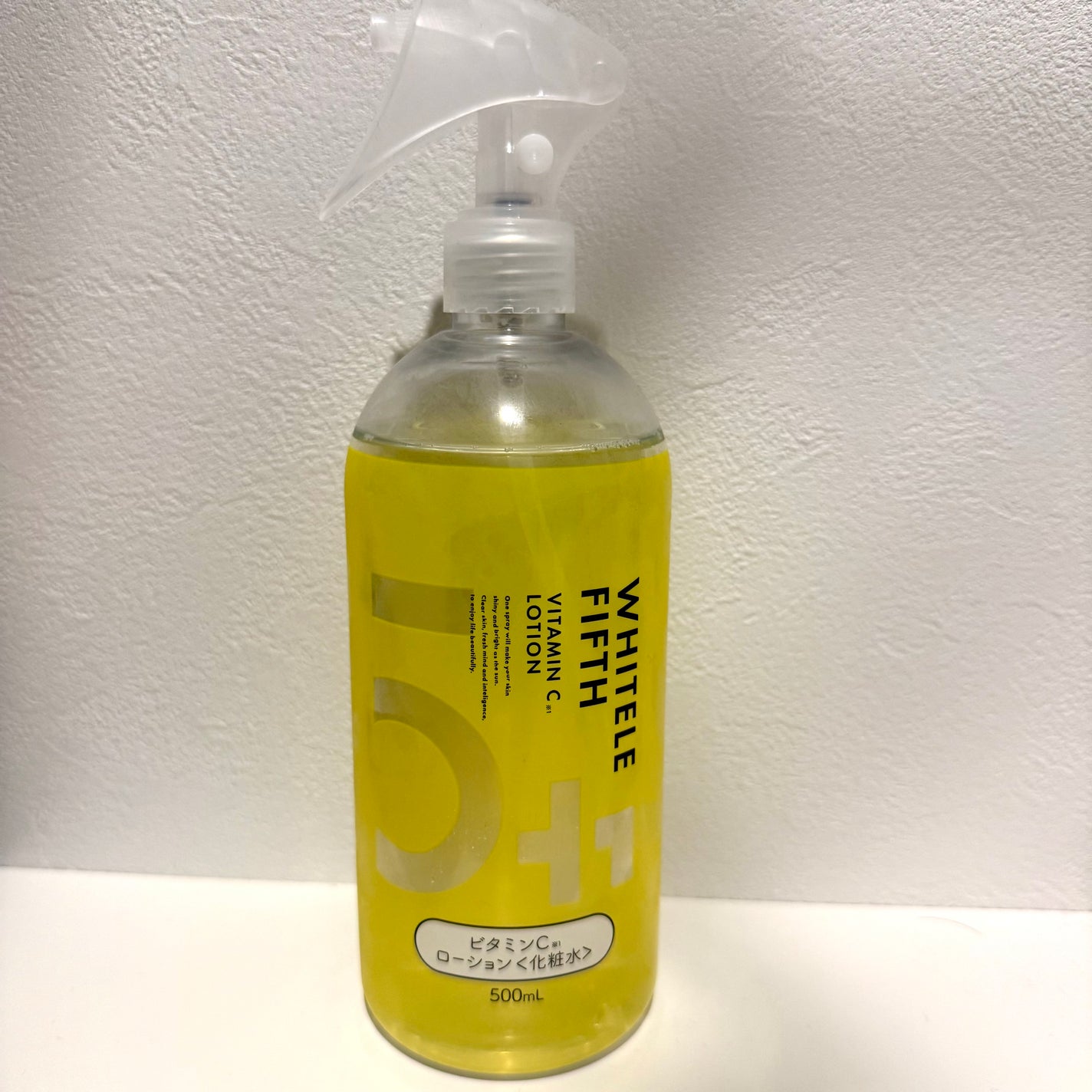 ビタミンCローション/WHITELE FIFTH/ミスト状化粧水を使ったクチコミ(1枚目)