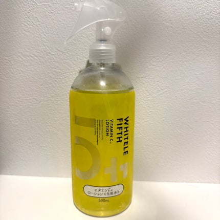 ビタミンCローション/WHITELE FIFTH/ミスト状化粧水を使ったクチコミ(1枚目)