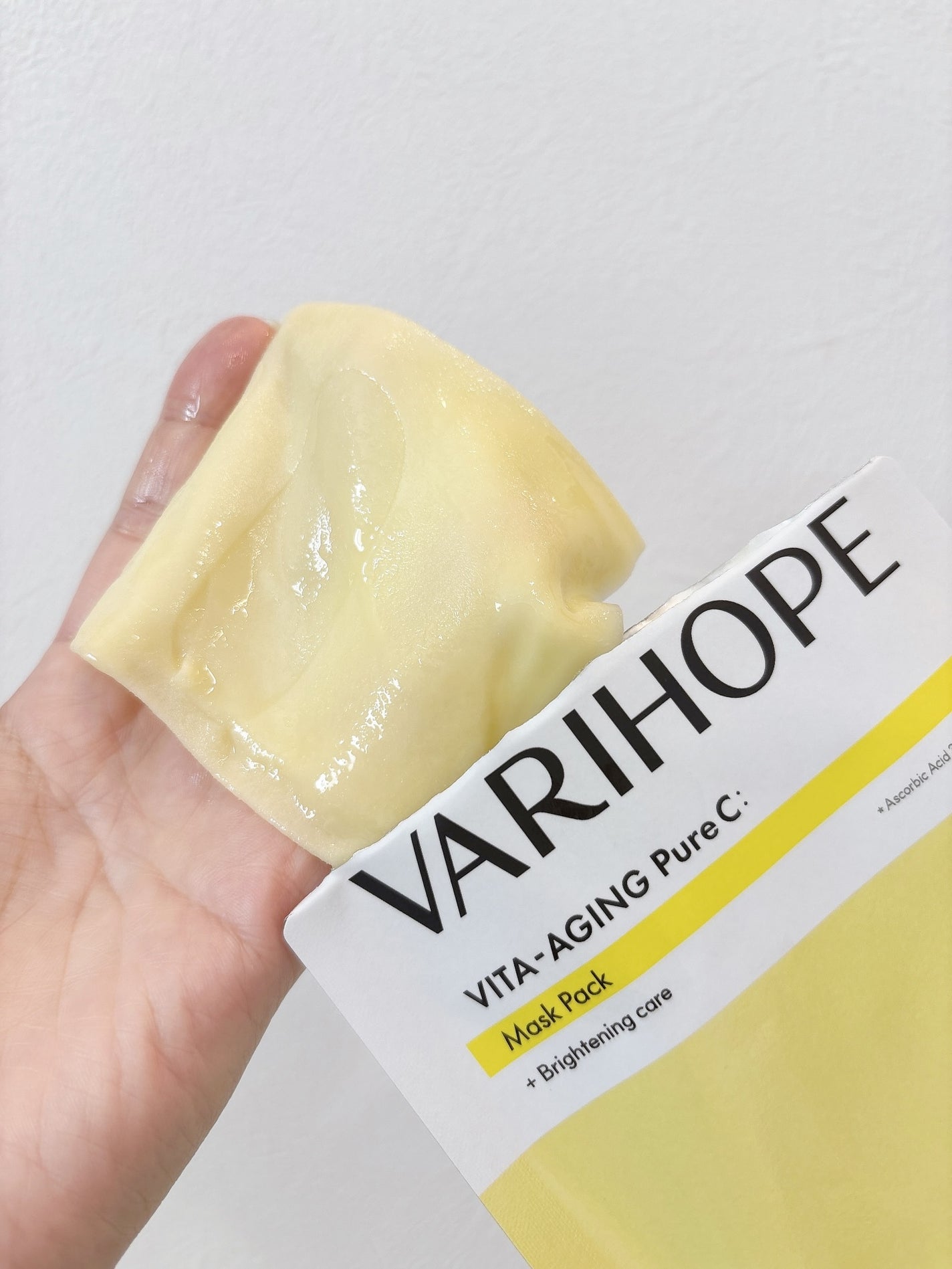 第2世代 ビタエイジングピュアCマスクパック/VARI:HOPE/シートマスク・パックを使ったクチコミ(6枚目)