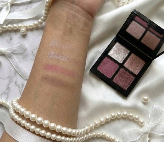 shu uemura アイスカルプトのクチコミ「shu uemura
アイスカルプト
アッシー ローズ限定

使いやすくて可愛いパレット。
甘.....」（3枚目）