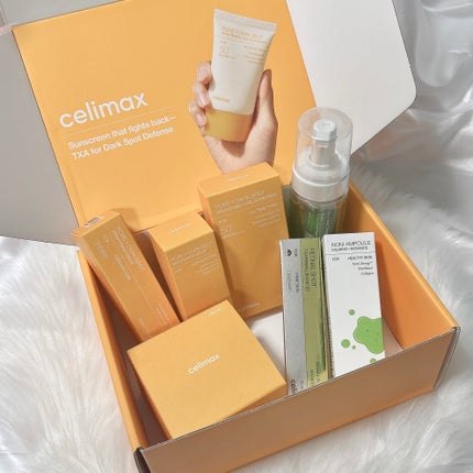 ポアブライトニングケアサンクリーム/celimax/日焼け止めクリームを使ったクチコミ(2枚目)