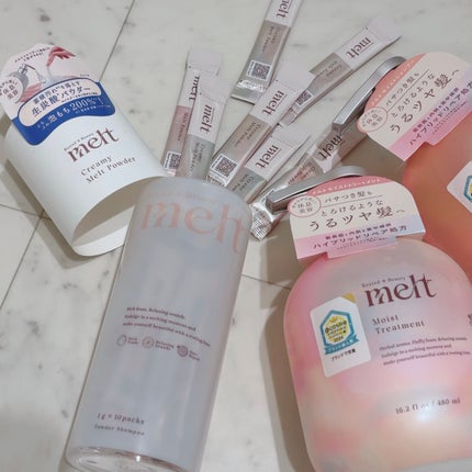 メルト モイストシャンプー/トリートメント/melt/市販シャンプーを使ったクチコミ(1枚目)
