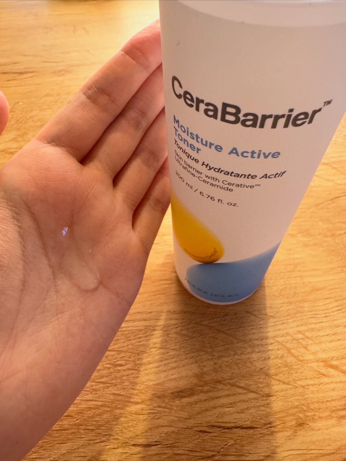 セラバリア　モイスチャーアクティブ　トナー /HOLIKA HOLIKA/化粧水を使ったクチコミ（3枚目）