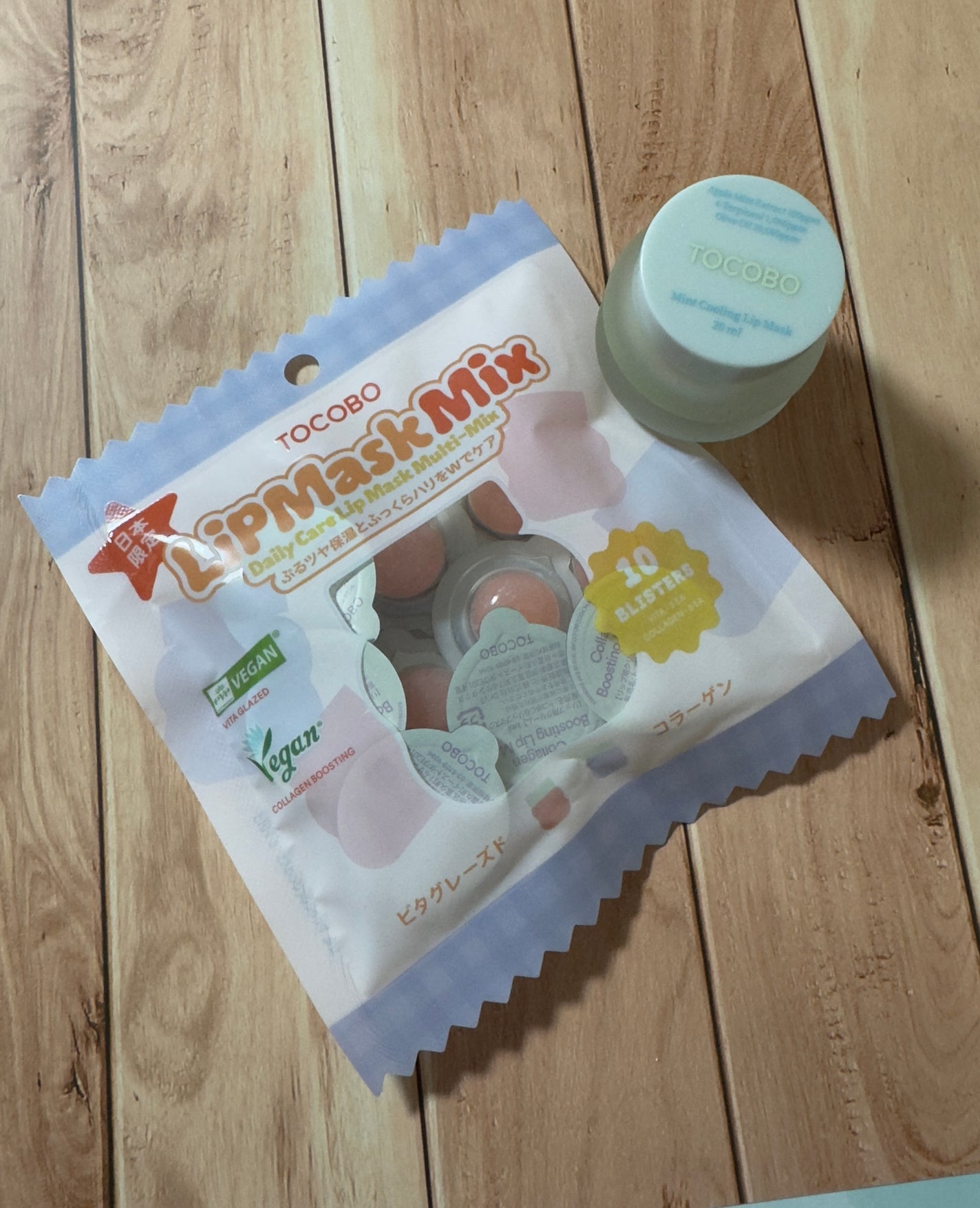 ミントクーリングリップマスク/TOCOBO/リップマスクを使ったクチコミ(1枚目)