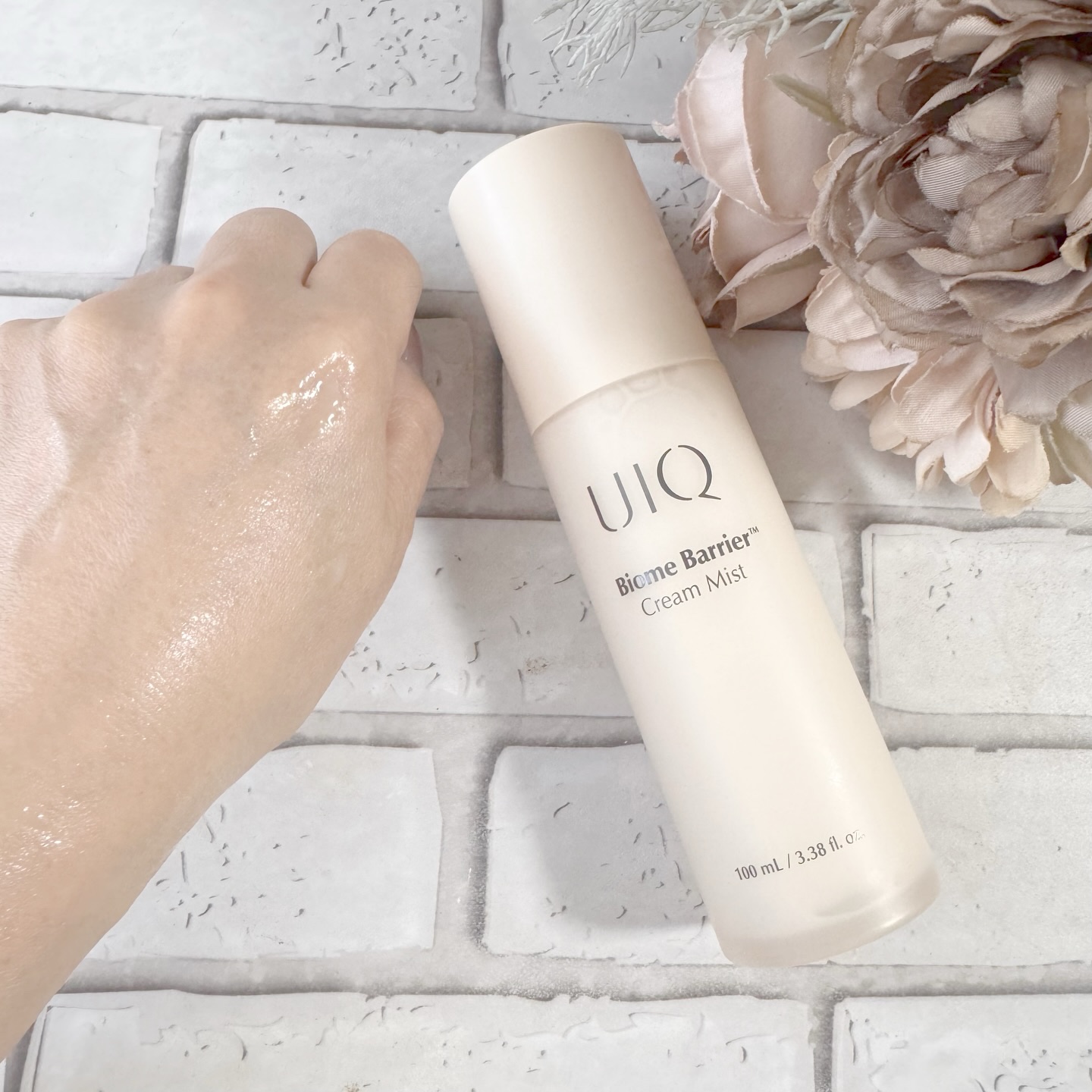 バイオームバリア クリームミスト/UIQ/ミスト状化粧水を使ったクチコミ（3枚目）