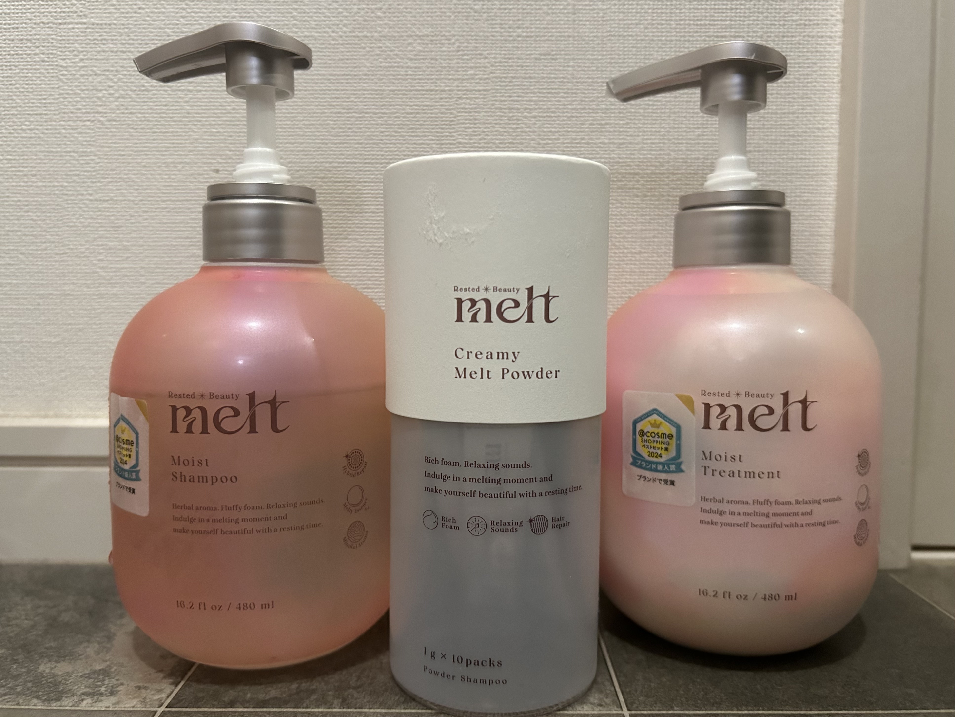 メルト モイストシャンプー／トリートメント/melt/市販シャンプーを使ったクチコミ（1枚目）