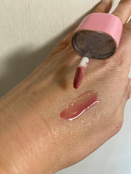 ジェルフィットグロス/AMUSE/リップグロスを使ったクチコミ(2枚目)