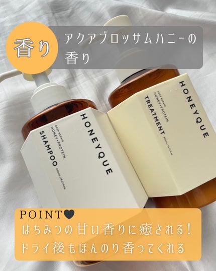 ディープリペア シャンプー モイスト/ヘアトリートメント モイスト/ハニーク/市販シャンプーを使ったクチコミ(2枚目)