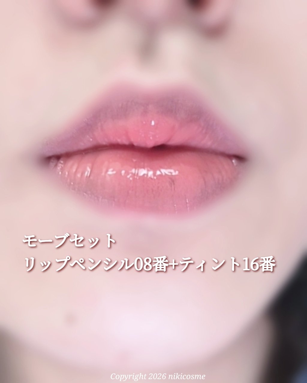 ドットオンムードリップペンシル/Heart Percent/リップライナーを使ったクチコミ（3枚目）