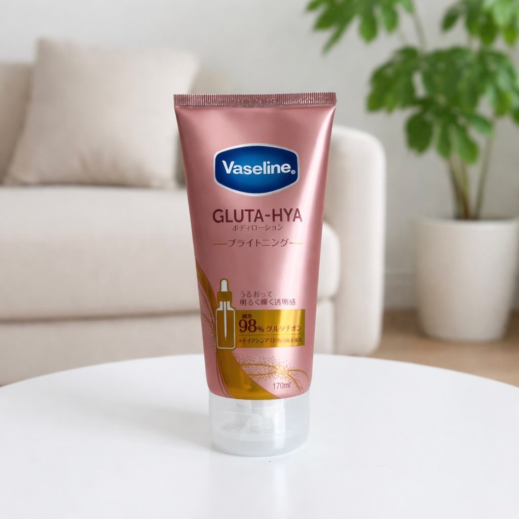 グルタヒア ボディローション ブライトニング/ヴァセリン/ボディローションを使ったクチコミ（1枚目）