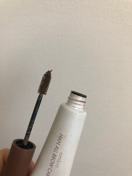 ハンオールブロウカラ/rom&nd/眉マスカラを使ったクチコミ(3枚目)