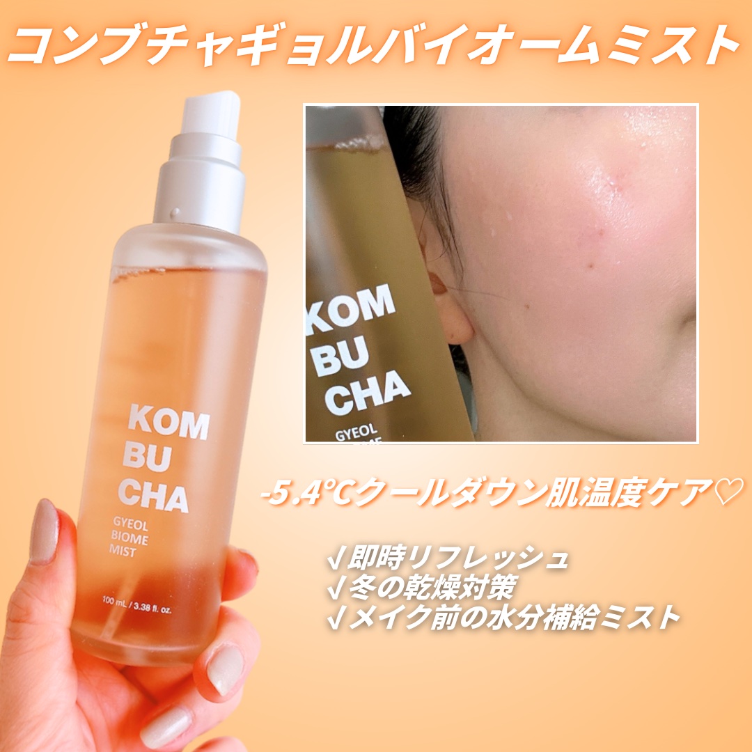コンブチャ ギョルバイオムミスト/Elishacoy/ミスト状化粧水を使ったクチコミ（2枚目）