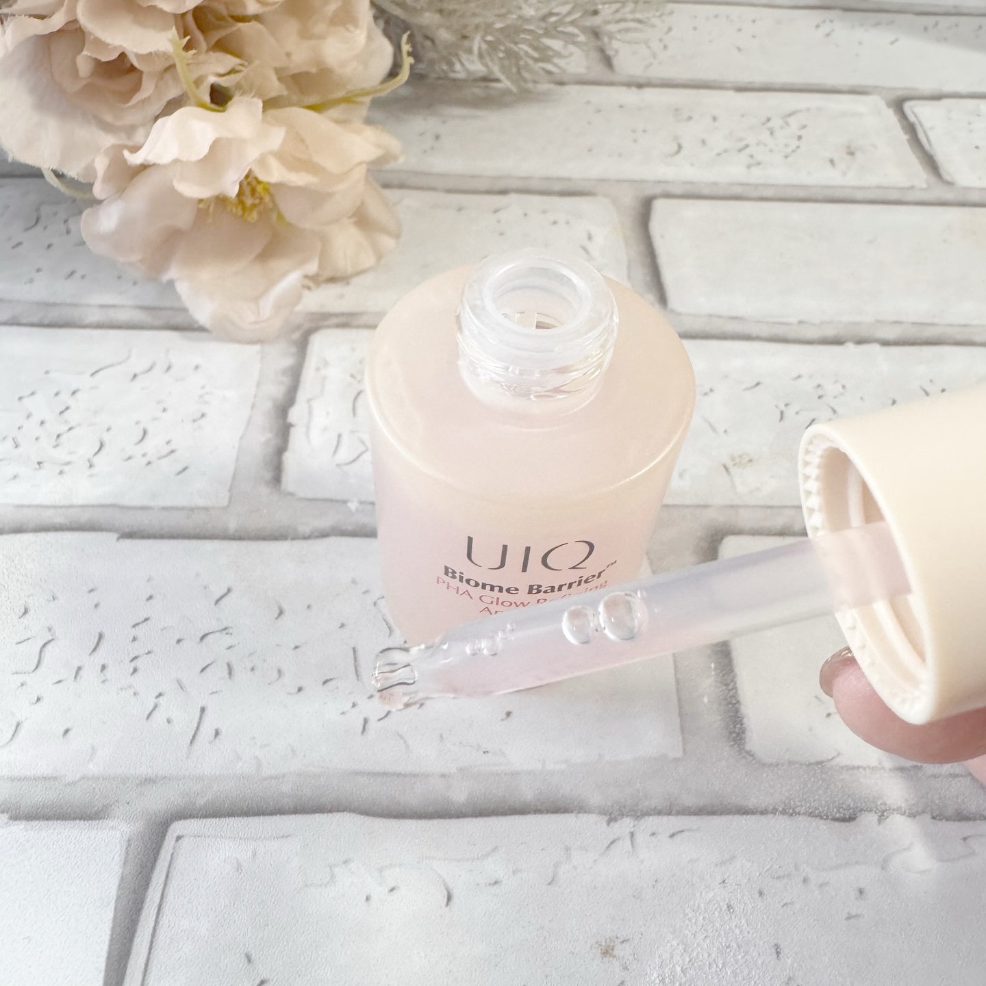 バイオームバリアPHAグローリファイニングアンプル/UIQ/美容液を使ったクチコミ（3枚目）