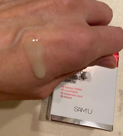 PDRNエキスパートテンションターゲットセラム/SAM'U/美容液を使ったクチコミ(3枚目)