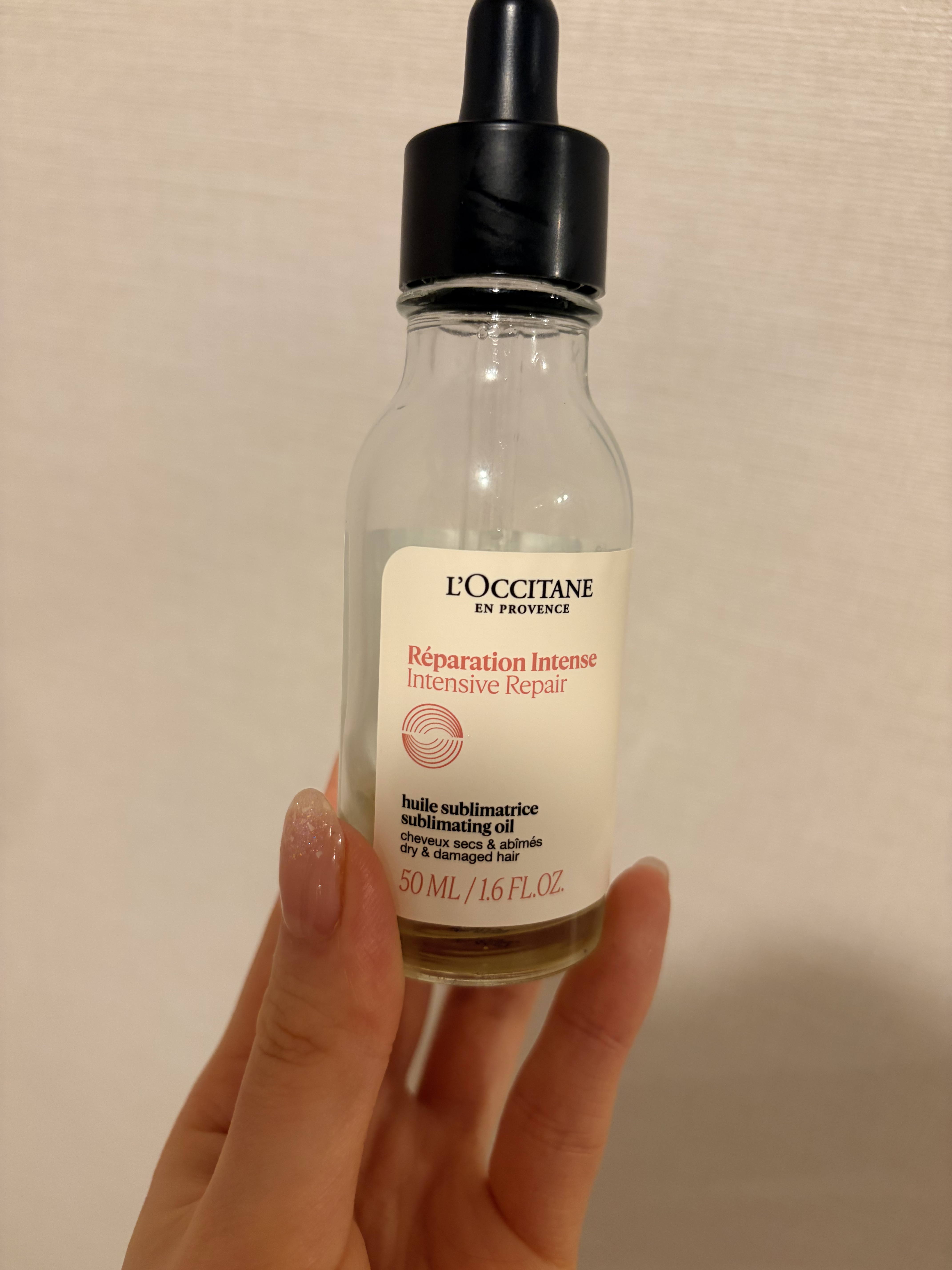 インテンシヴリペア ヘアオイル/L'OCCITANE/ヘアオイルを使ったクチコミ（1枚目）