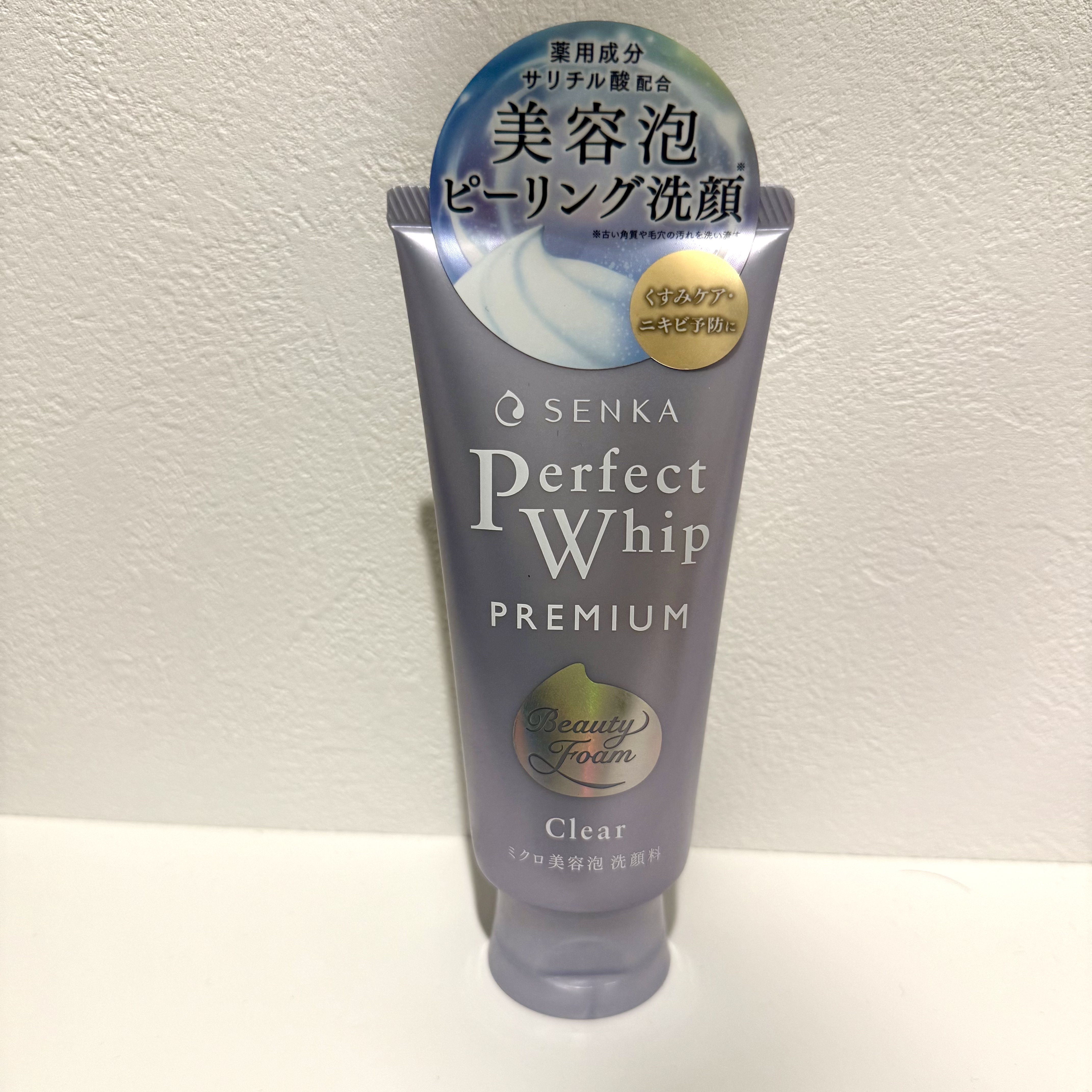 センカ　プレミアムパーフェクトホイップクリア　（医薬部外品）/SENKA（専科）/洗顔フォームを使ったクチコミ（1枚目）