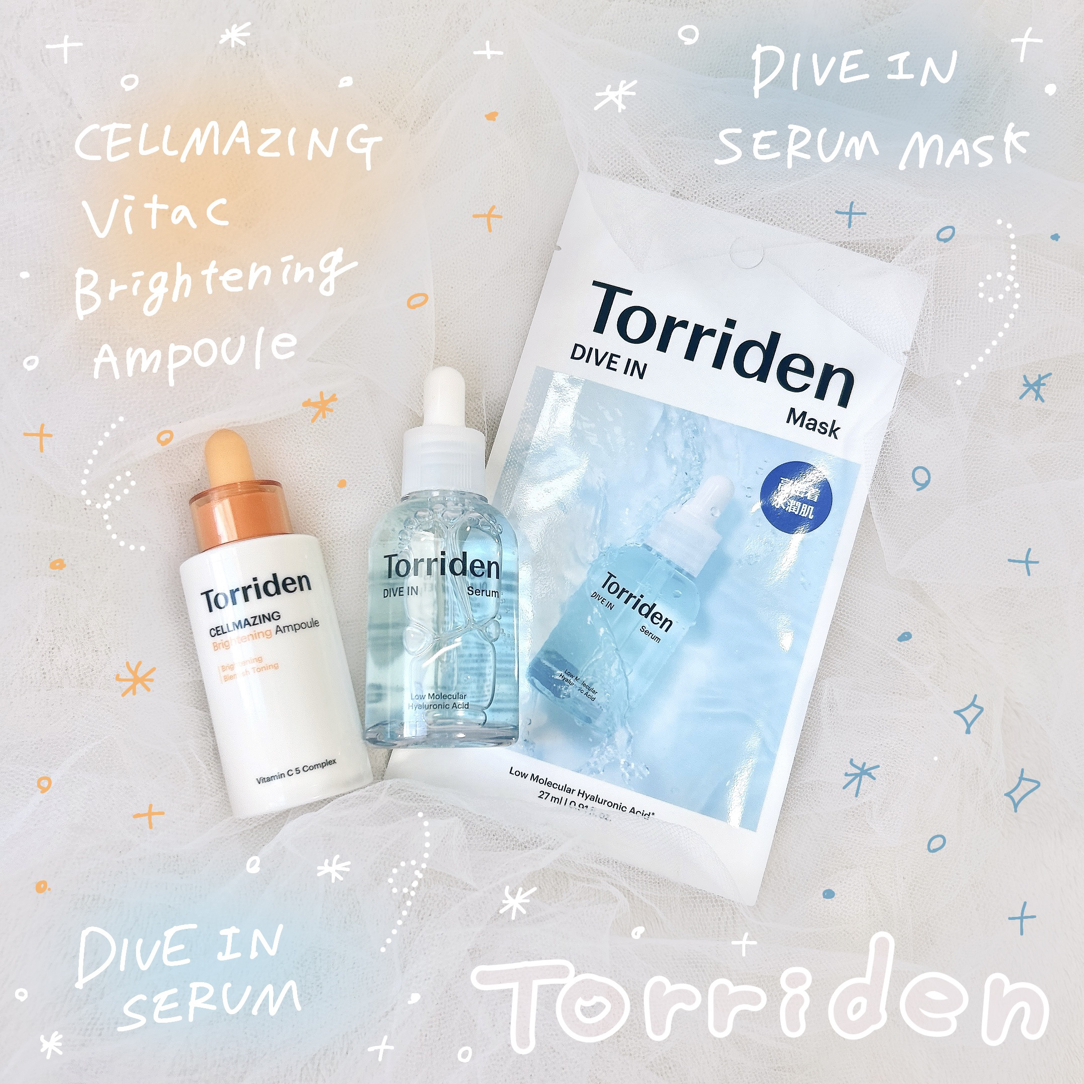 セルメイジング ビタC ブライトニングアンプル/Torriden/美容液を使ったクチコミ（1枚目）