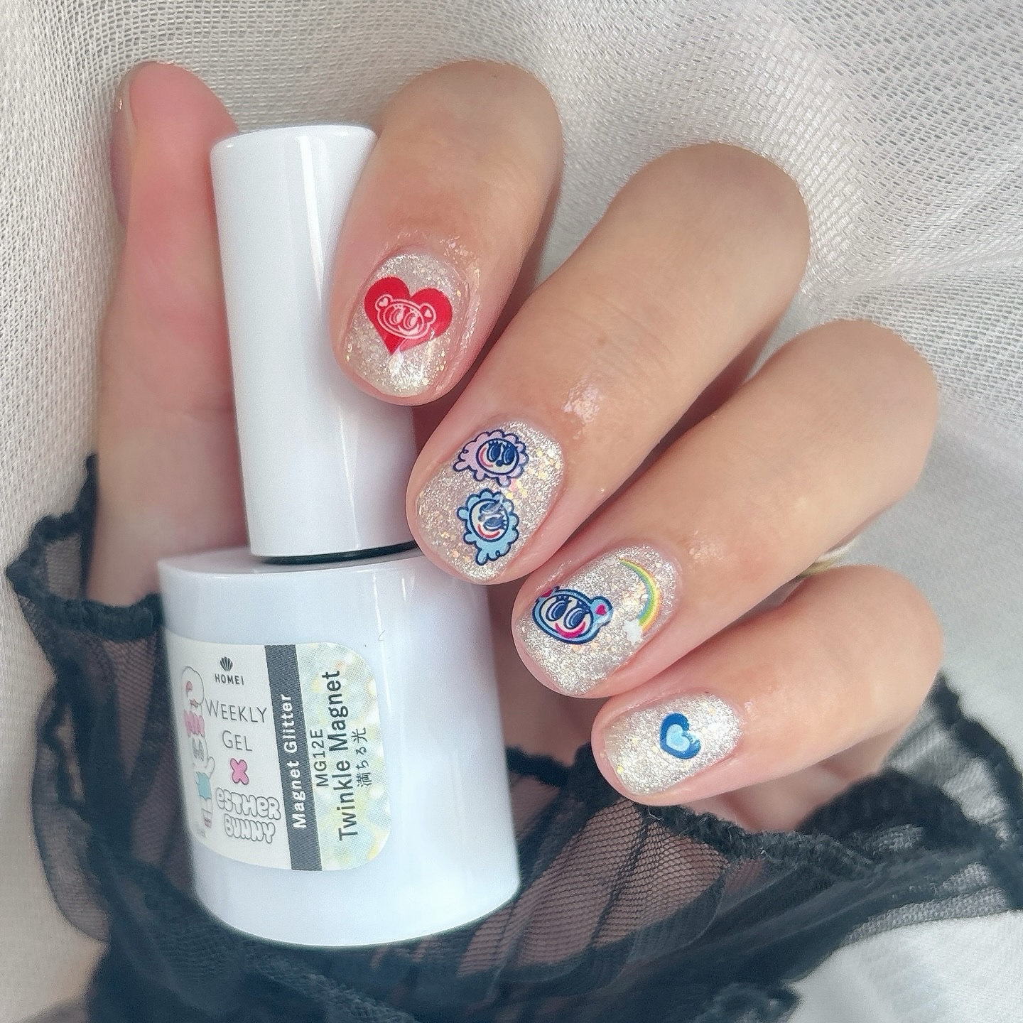 HOMEI ウィークリージェル/HOMEI/ジェルネイルを使ったクチコミ（2枚目）